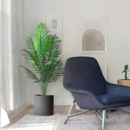Artificial 72CM Tall Decorative Palm Plant Green