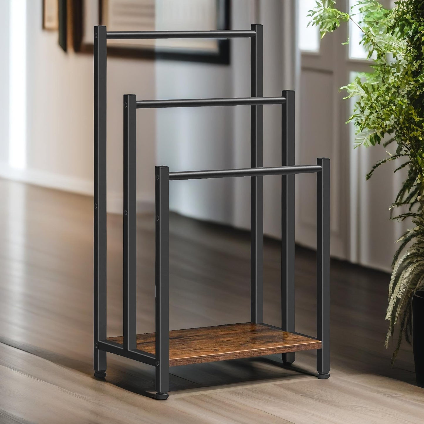 free standing towel rail