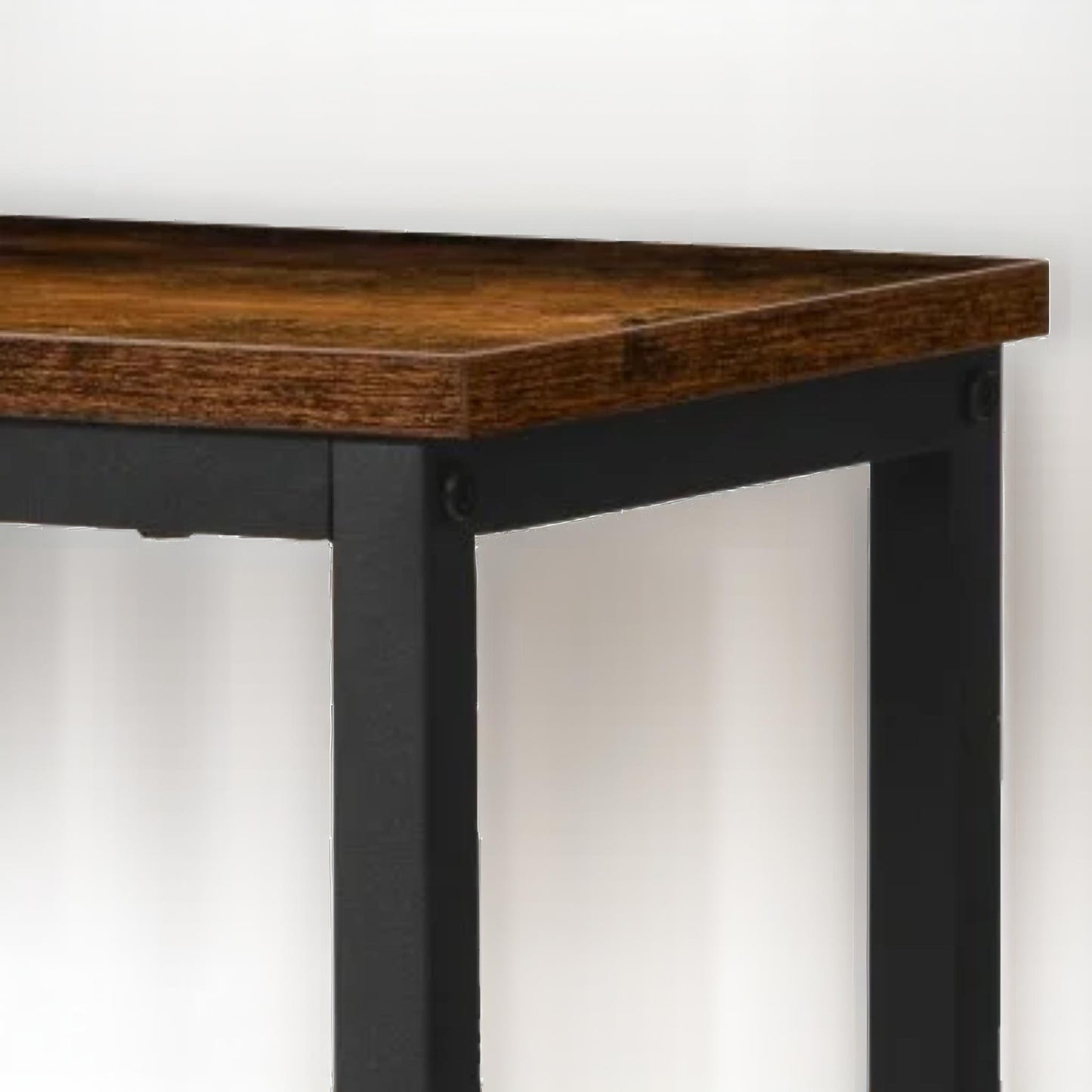 slim hallway console table