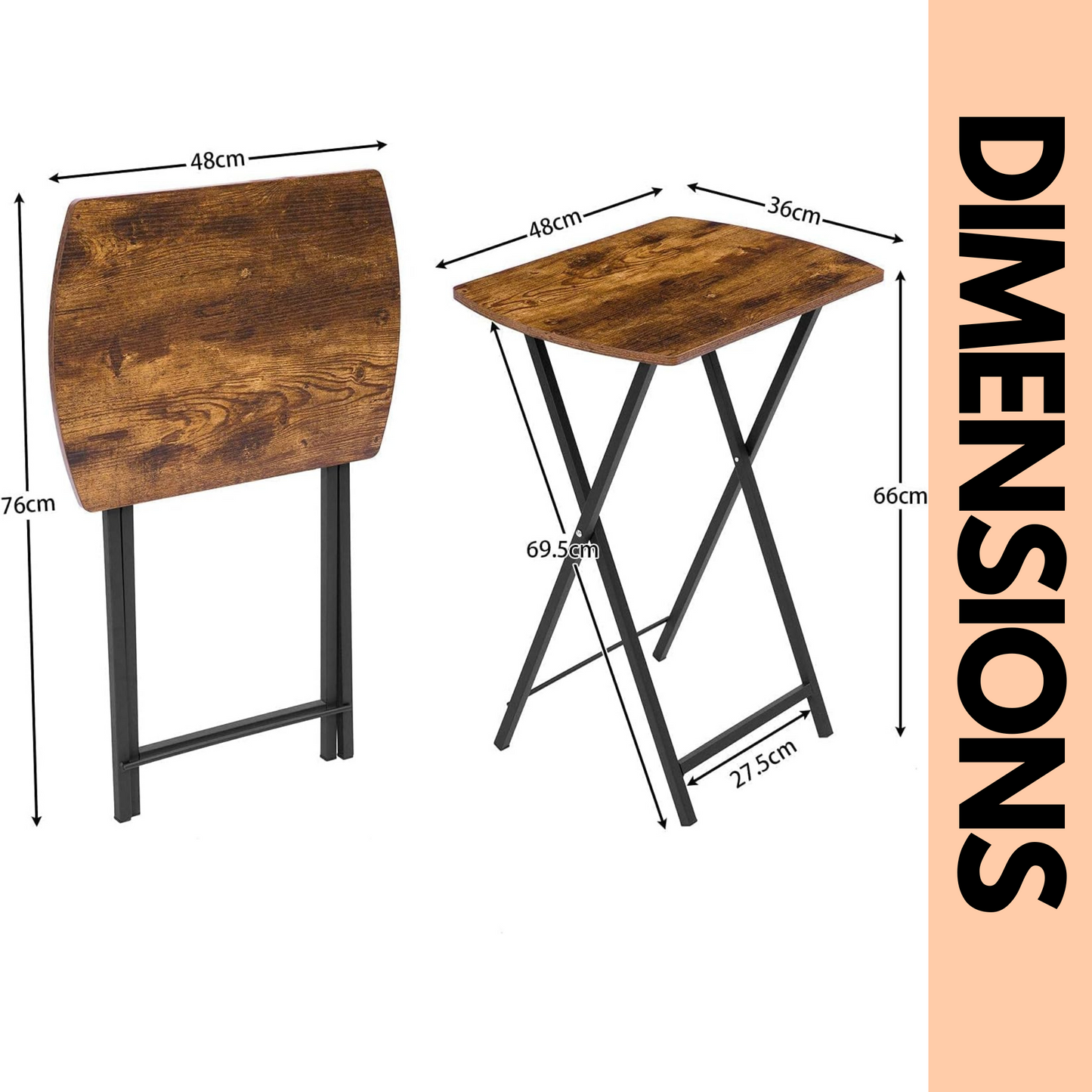 folding tray table