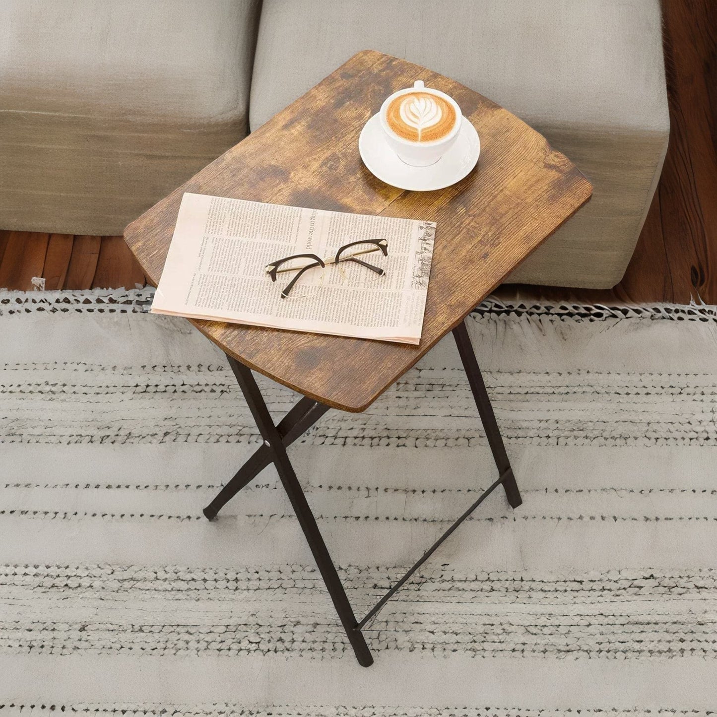 folding tray table