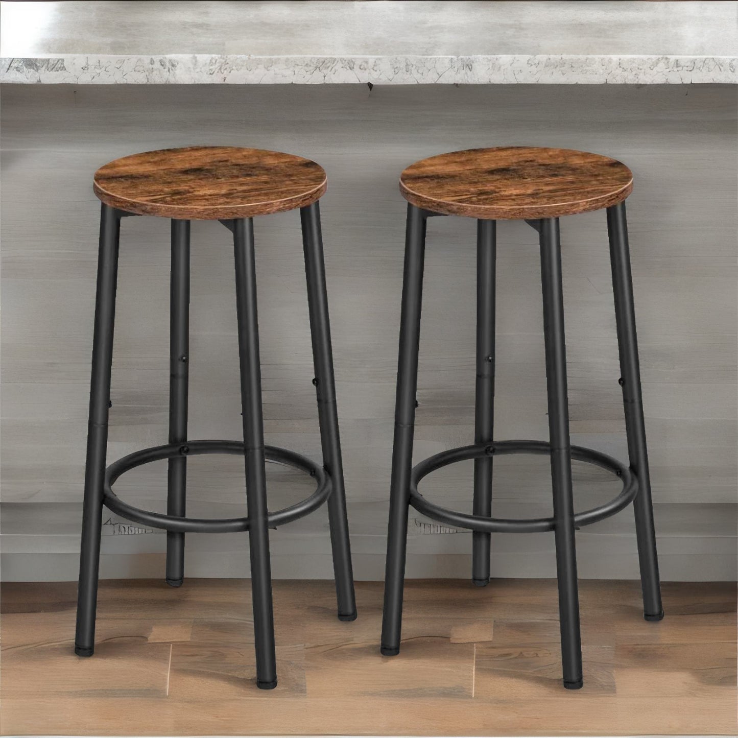 set of 2 bar stools