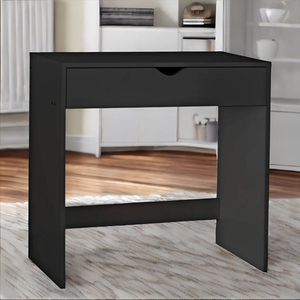 1 drawer make up dressing table black