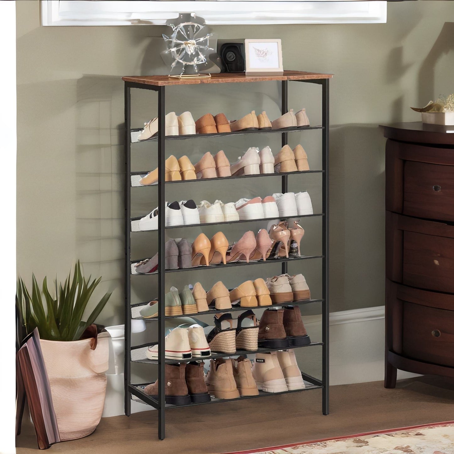large capacity shoe storage