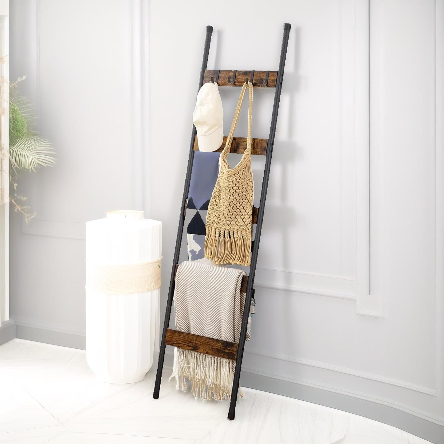 tower ladder shelf