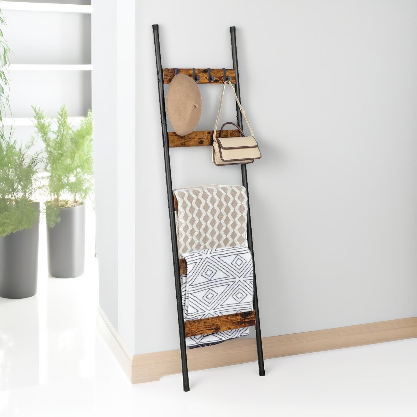 tower ladder shelf