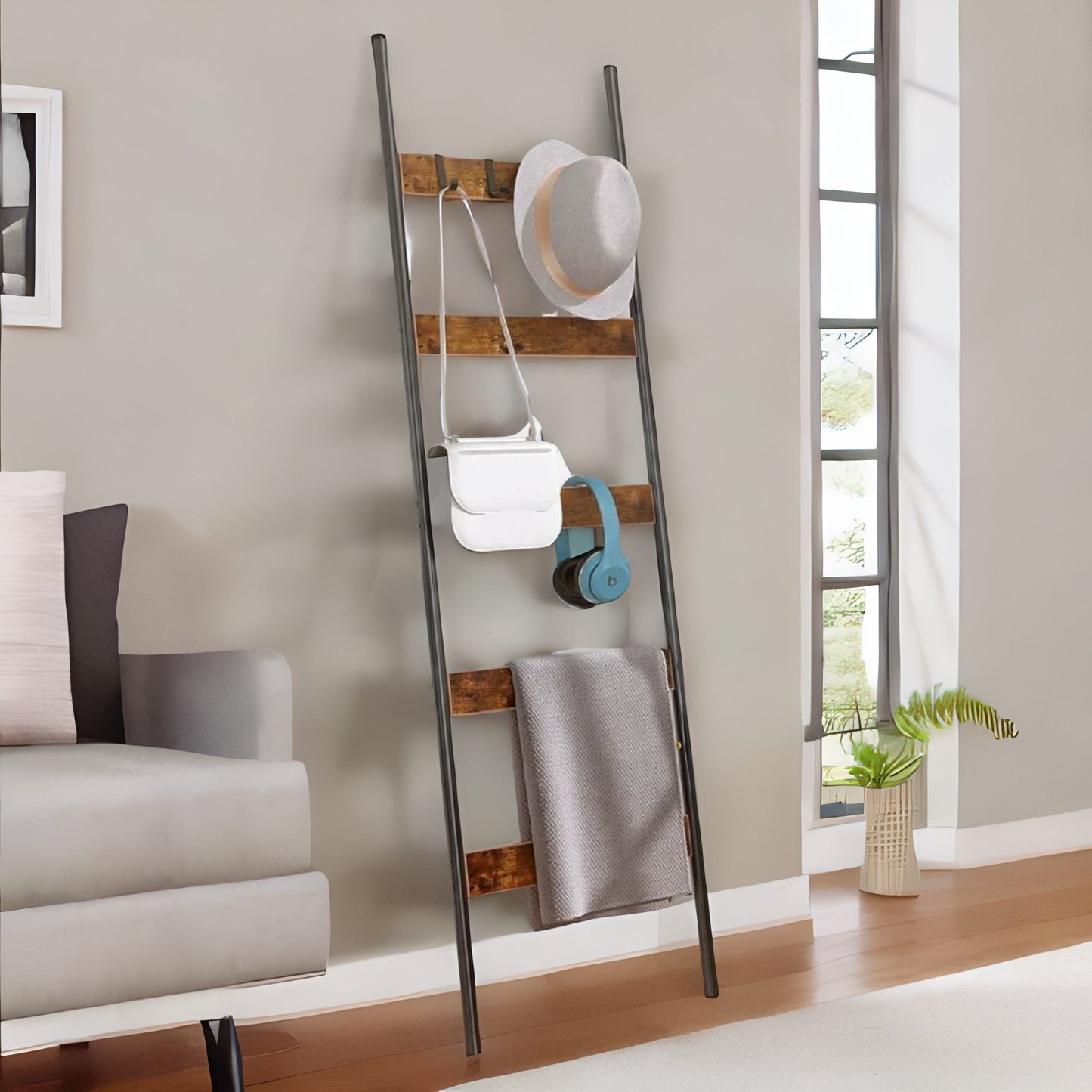 tower ladder shelf