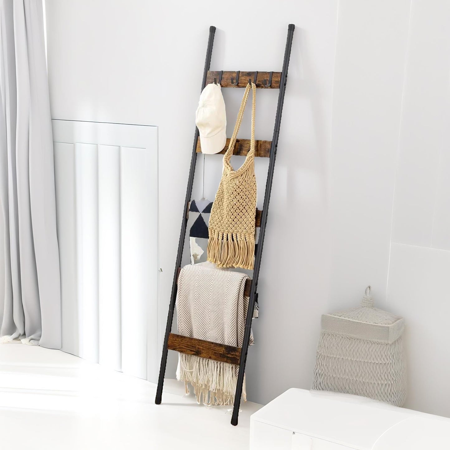 tower ladder shelf