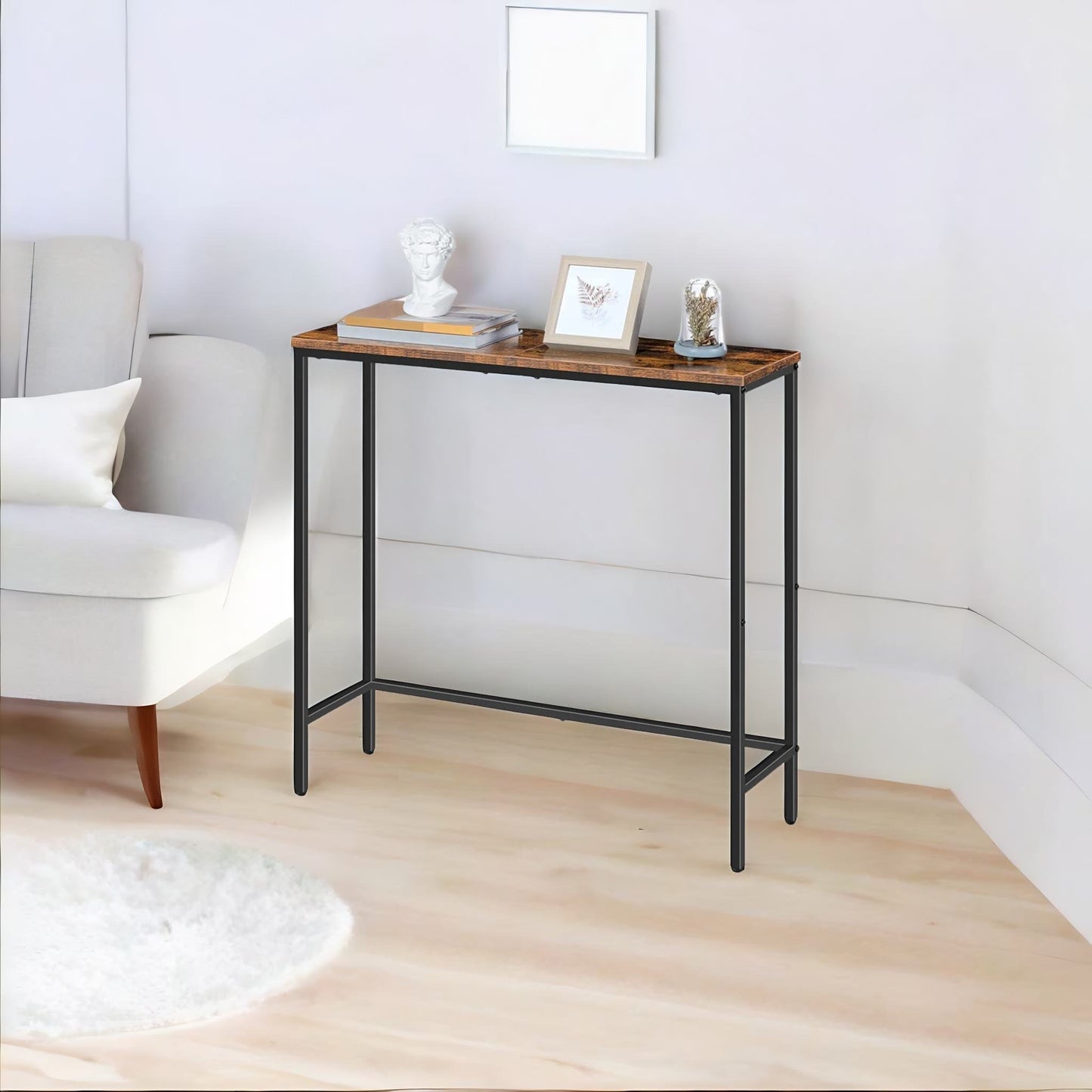 slim console table for hallway