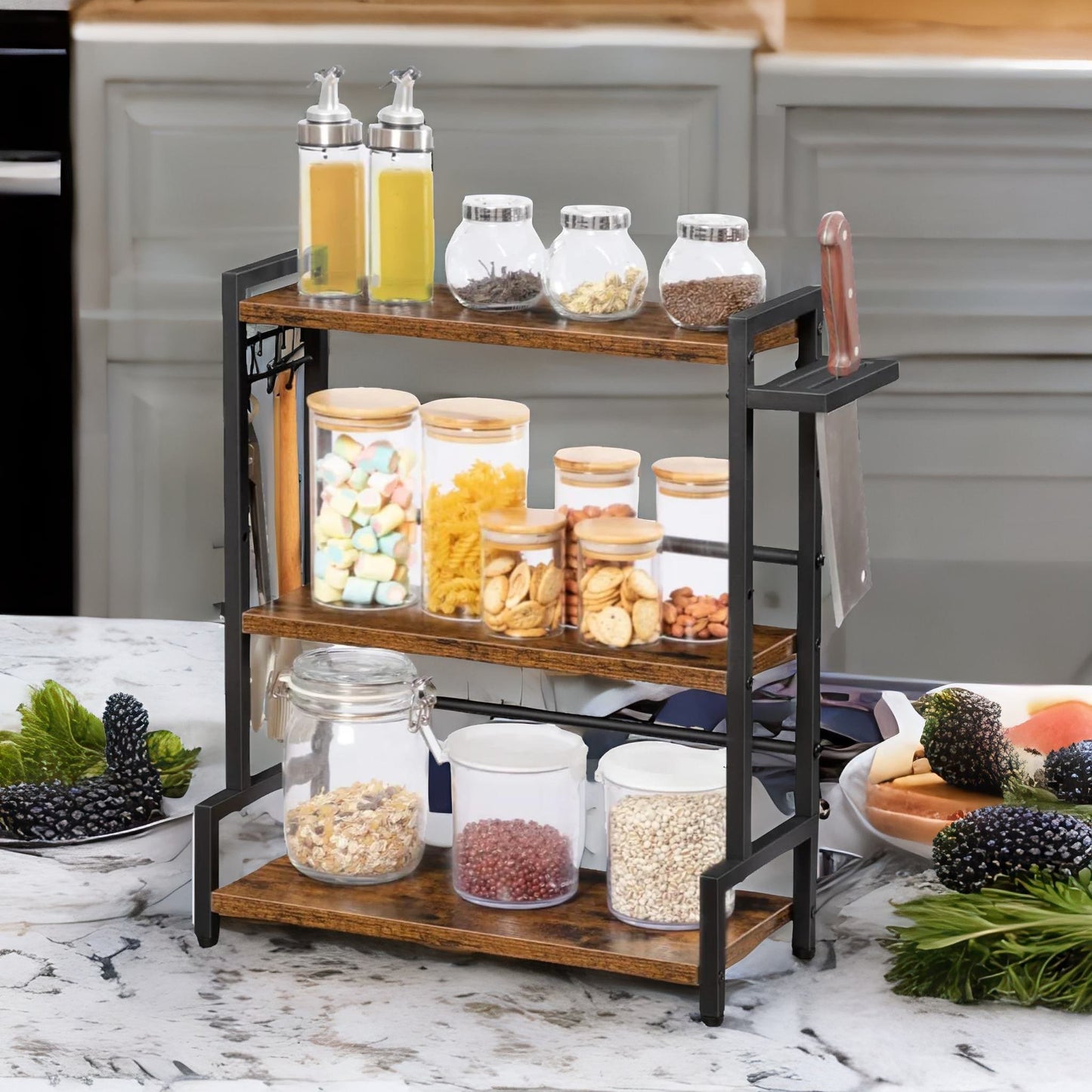 countertop spice rack