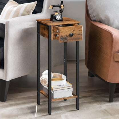 Set of 2 Slim Side Tables