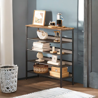 5-Tier Shoe Organizer Shelf