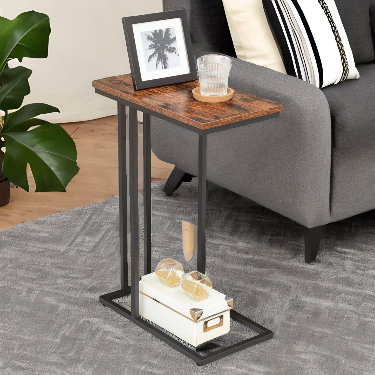 side table c shaped