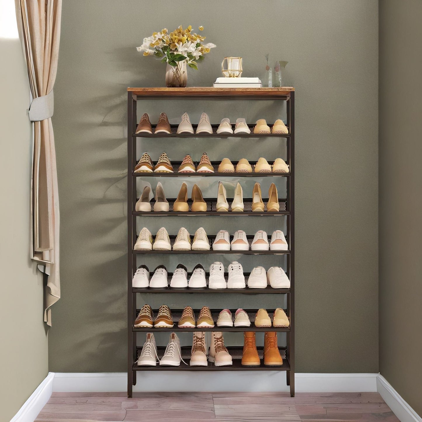 large capacity shoe storage