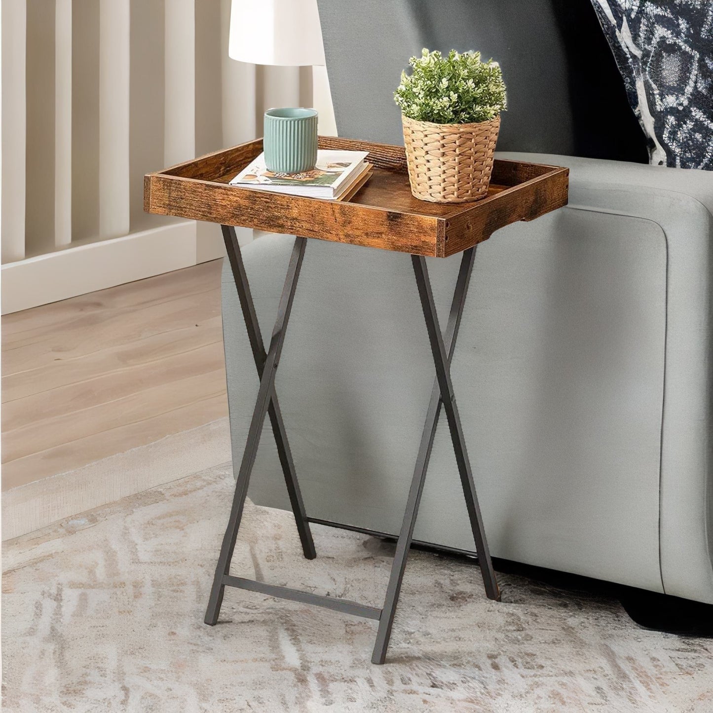 folding tv tray table