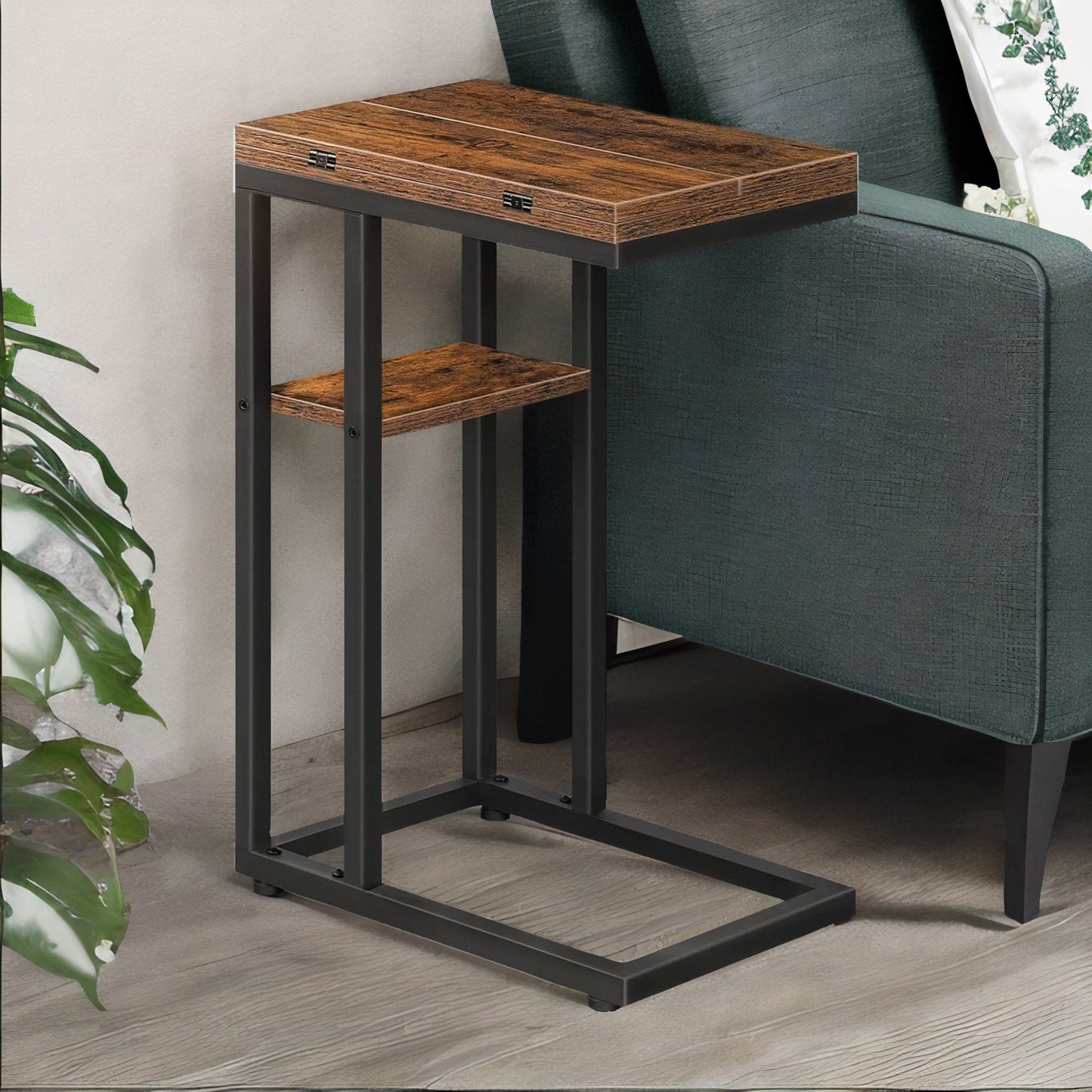 foldable sofa side table