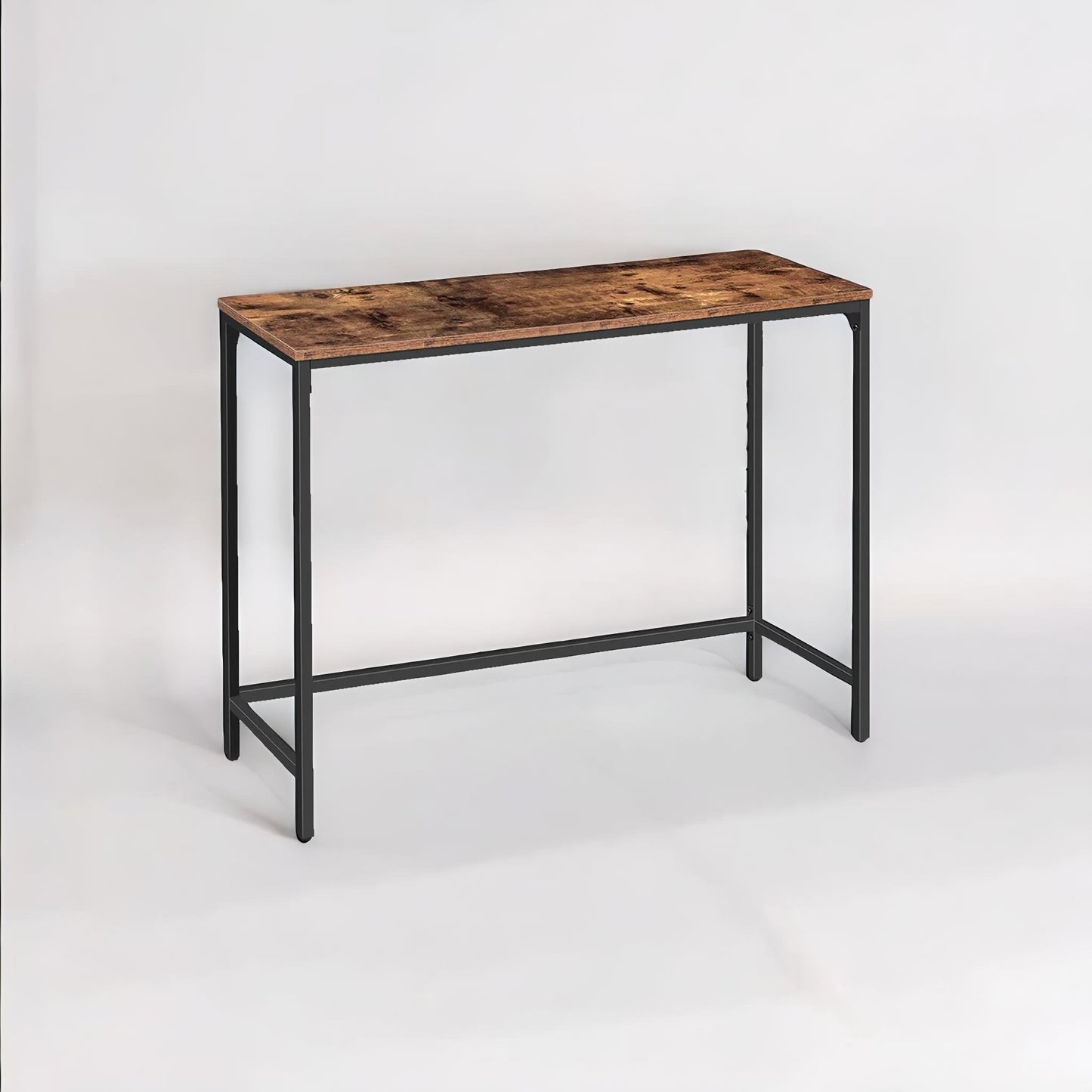 side table with adjustable support bar