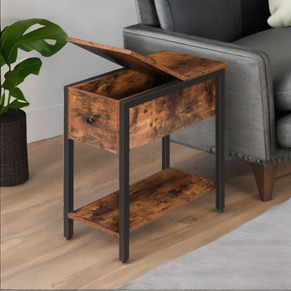 Flip Top End Table