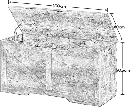 Storage Bench with Lid