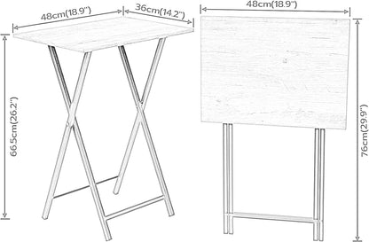 2 Set Small Folding Tables