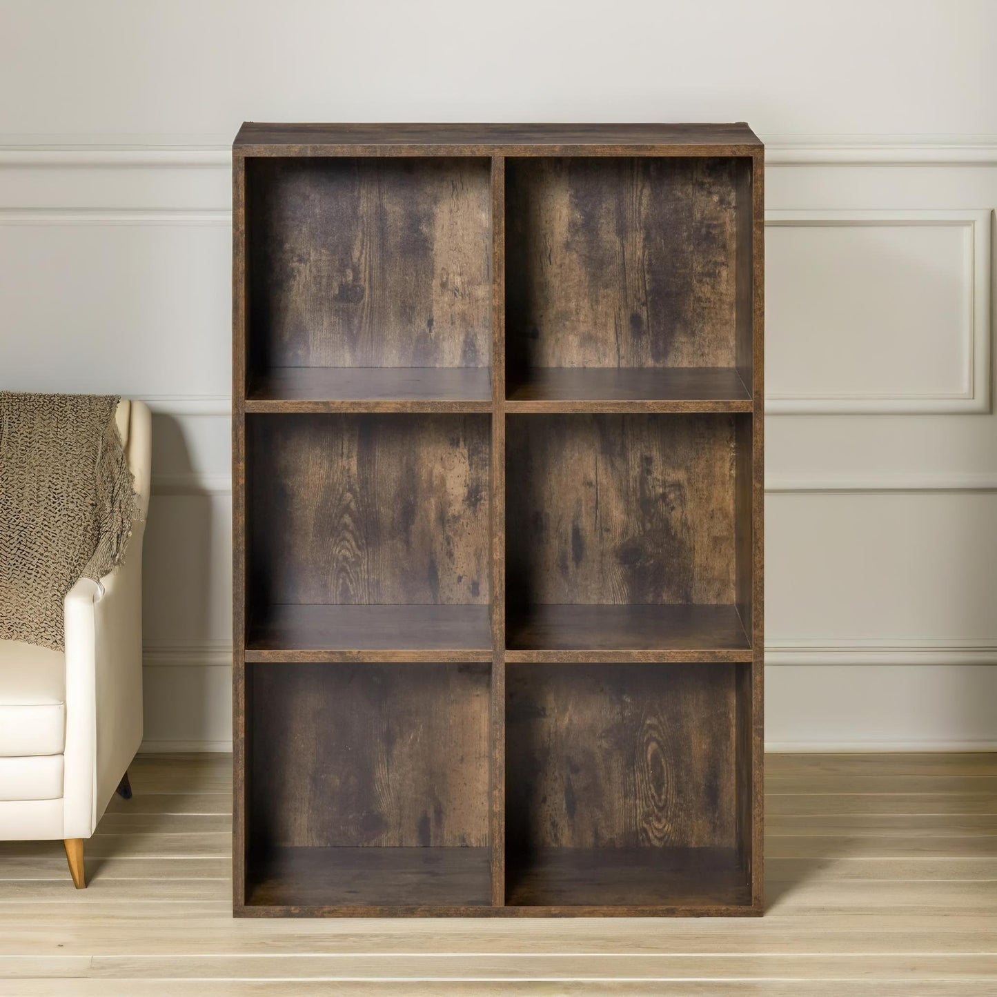 6 cube storage unit bookcase