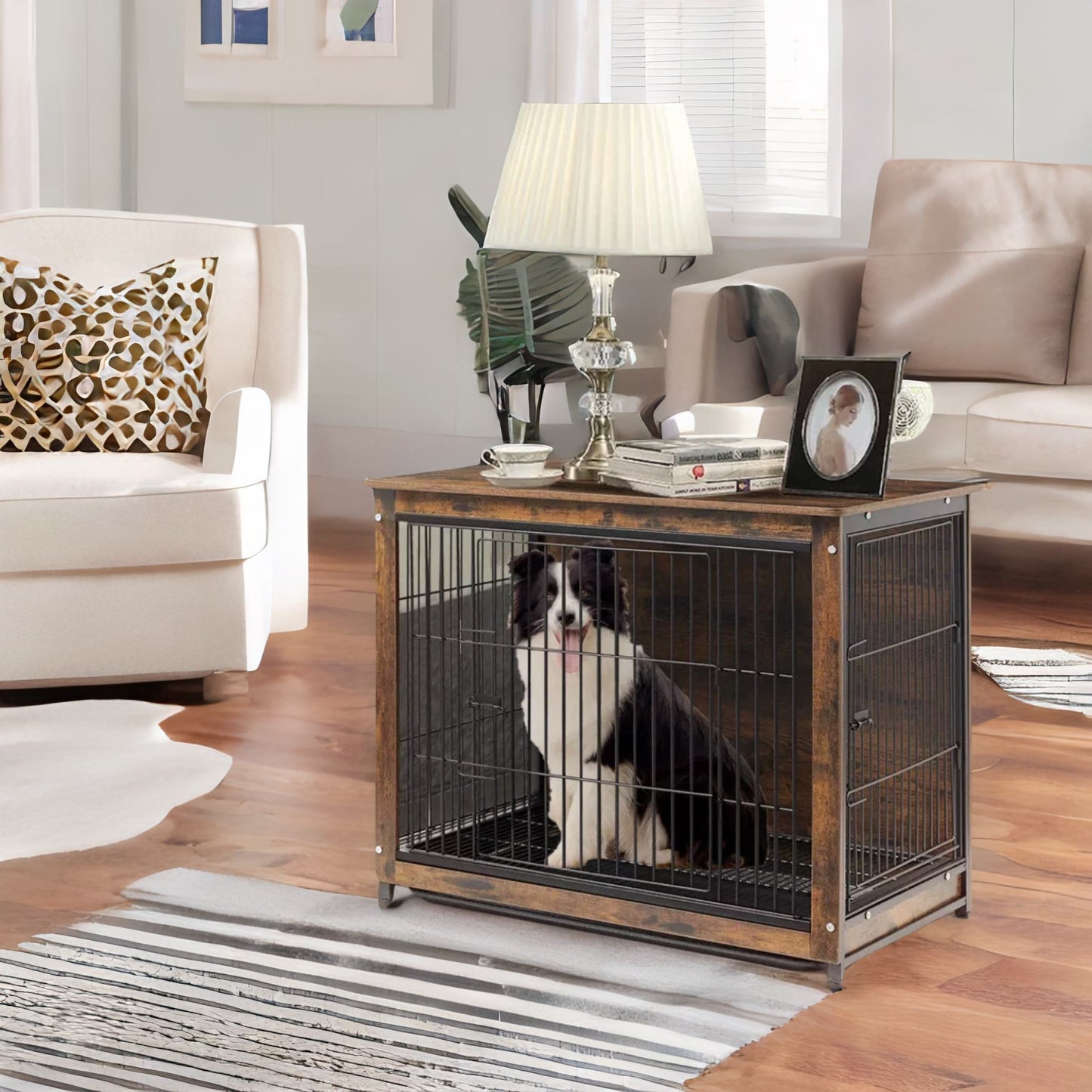 industrial cat litter box enclosure brown