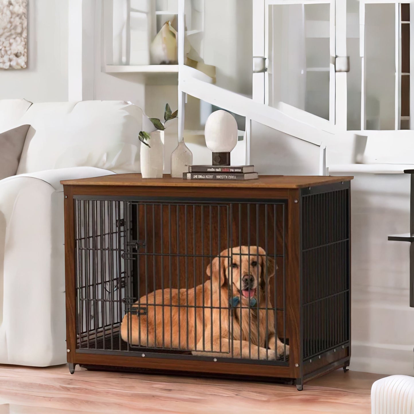 industrial cat litter box enclosure brown
