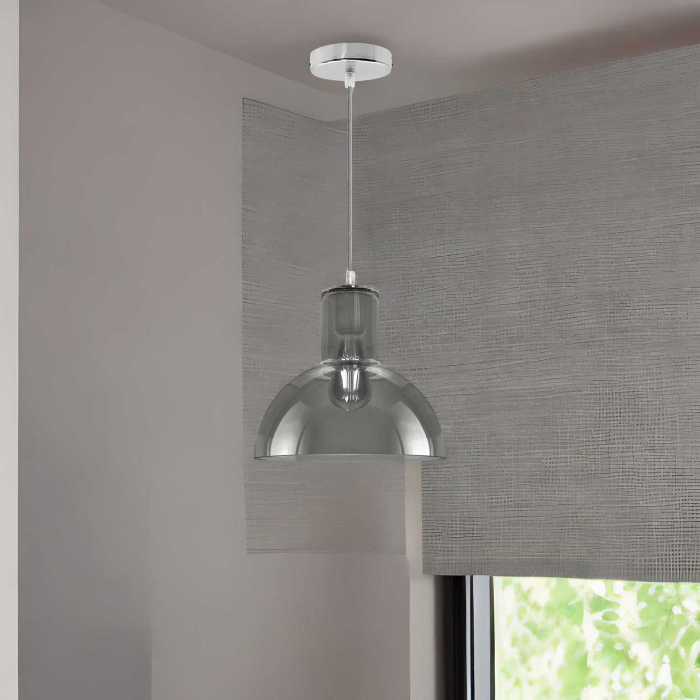 smoked grey light shade