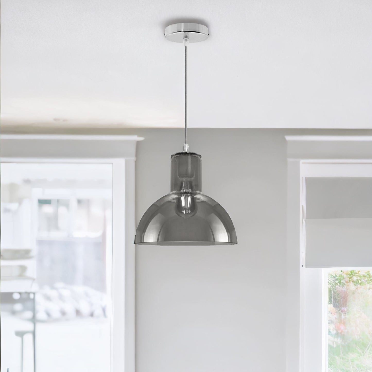 smoked grey light shade