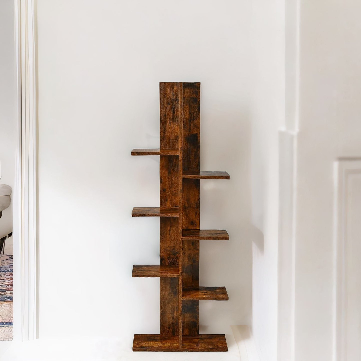 industrial 8 tier free-standing tree display stand