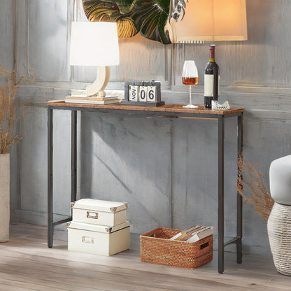 Industrial Rustic 100CM Wide Console Table