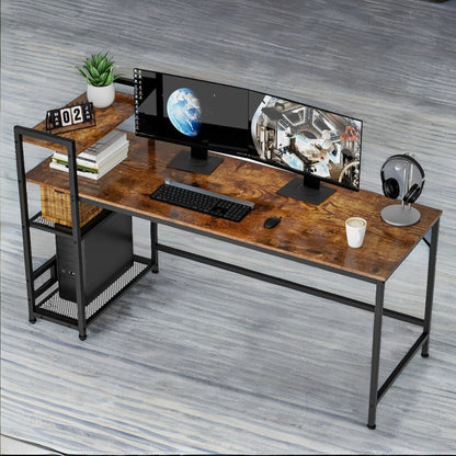 Industrial 4 Tier Writing Desk 160CM Wide