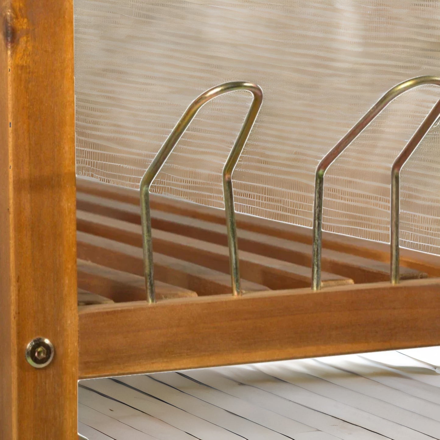 5 tier shoe rack bamboo