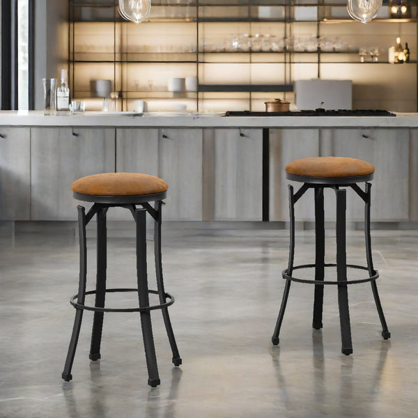 Swivel Bar Stools Set Of 2, Bar Stool For Breakfast Bar, Breakfast Bar ...