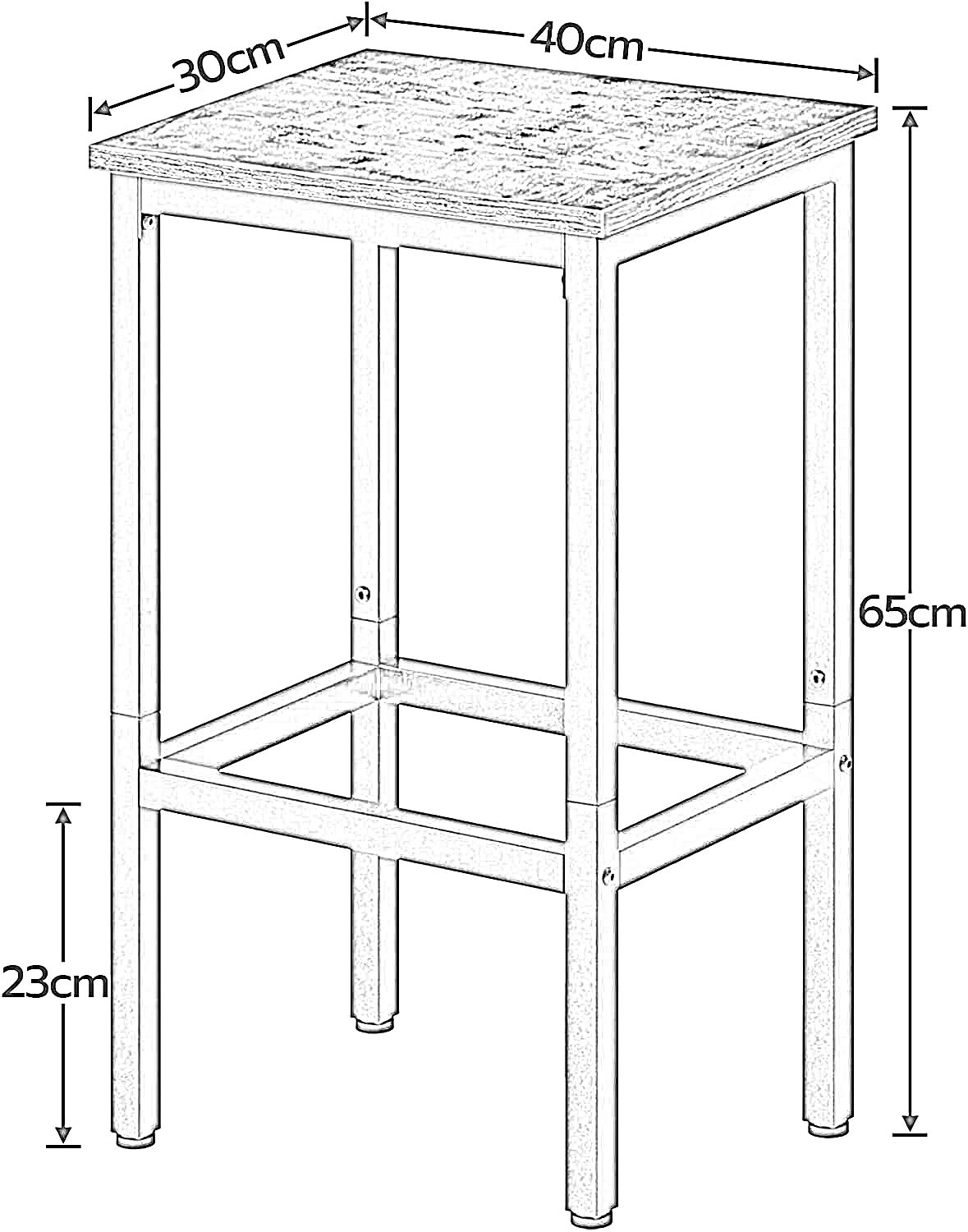 set of 2 counter height stools