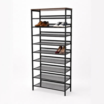 10 Level Shoe Storage Rack Organiser